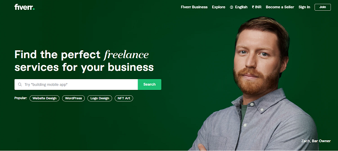 Fiverr.com - Top Freelance websites