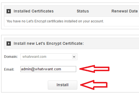 install lets encrypt on siteground