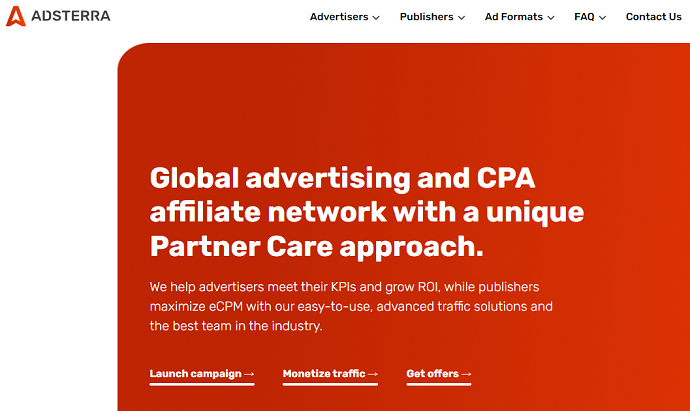 Adsterra - The Growing AdSense Alternative for Small Websites & Low Traffic Blogs