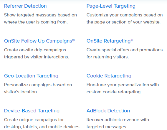 Targeted Campaigns