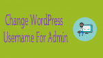 WordPress Username For Admin