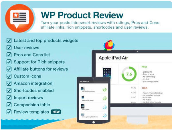 wp product review plugin