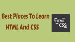 Learn HTML And CSS