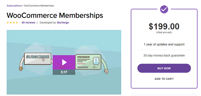woocommerce memberships (MemberPress Alternatives)