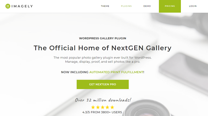 NextGEN Gallery-WorPress-Portfolio-Plugin-HomePage.