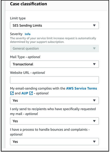 Filling-Case-classification-form-in-AWS-account