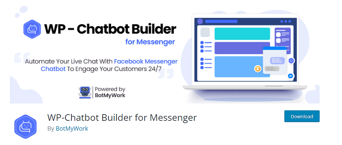 wp-chatbot builder for messenger