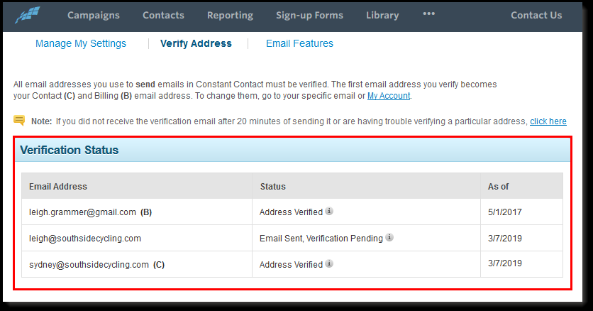 Viewing-Verified-and-pending-email-addresses-in-your-constant-contact-webpage