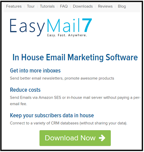 EasyMail7-Official-Webpage