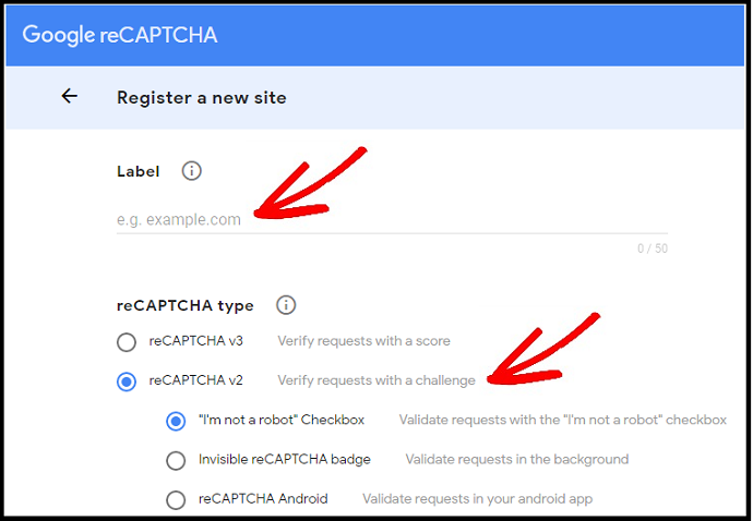 Register-your-WordPress-site-for-Google-reCaptcha