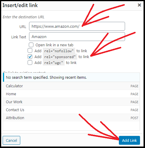 Adding-rel=sponsored-for-your-desired-affiliated-link-using-WP Better SEO Links plugin