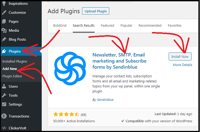 Install -And-Activate-Sendinblue-plugin-on-your-WordPress-site