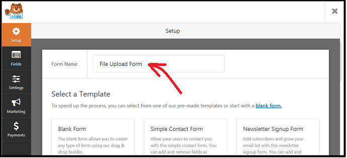 WPForms-creating-a-new-simple-contact-form