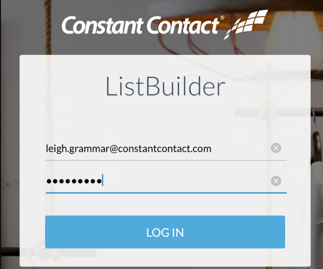 Constant Contact-ListBuilder-App