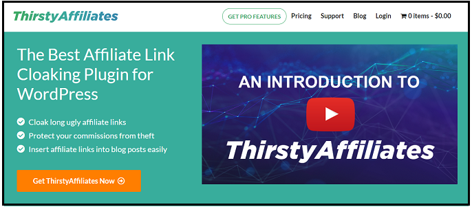 ThirstyAffiliates-Official-Website-Page