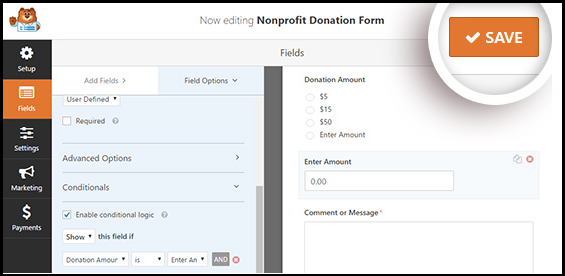 WPForms-Donations-Form-Save-Changes-after-customization-of-field-forms