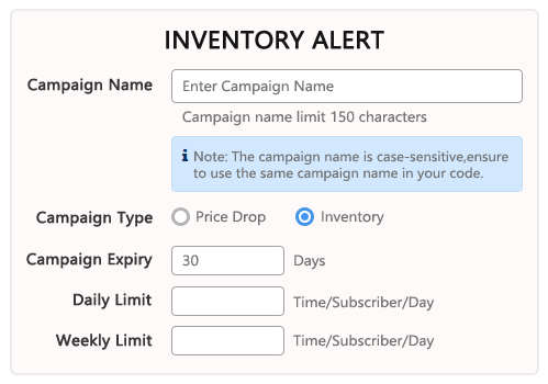 PushEngage-Inventory-Alert-Campaigns