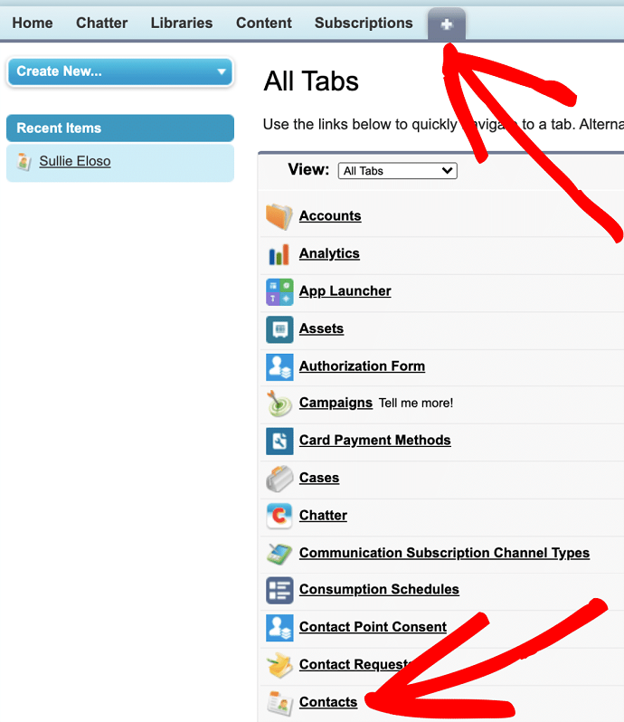 Contacts-List-in-Salesforce