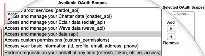 Selected-OAuth-Scopes-for-Salesforce-connected-app