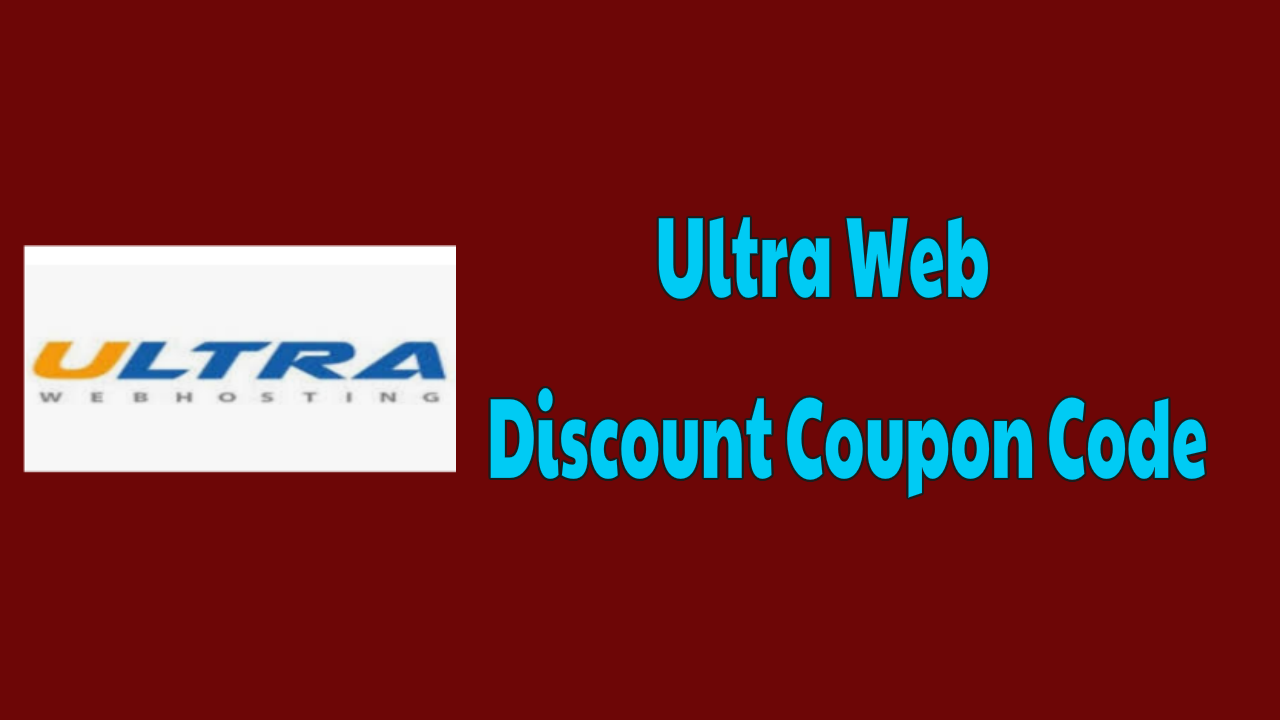 UltraWeb Discount Coupon