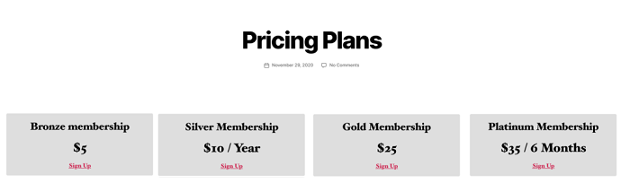 Step 8 Publish and Preview the Pricing Page