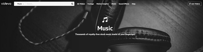 Website 1 - Videvo.net - Free copyright music