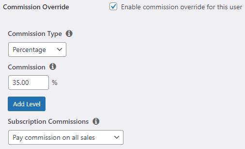 EasyAffiliate Feature - Advanced Commission Tracking System