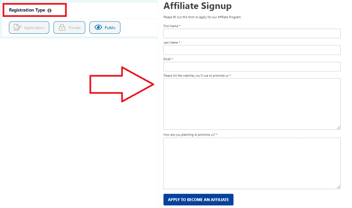 EasyAffiliate Feature - The Multiple Ways for Joining the Affiliate Program