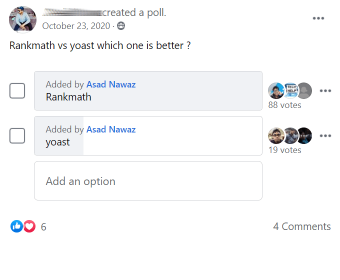 RankMath vs Yoast poll 4
