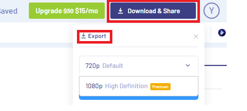 Step 16 Preview and Export the Facebook Ad Video