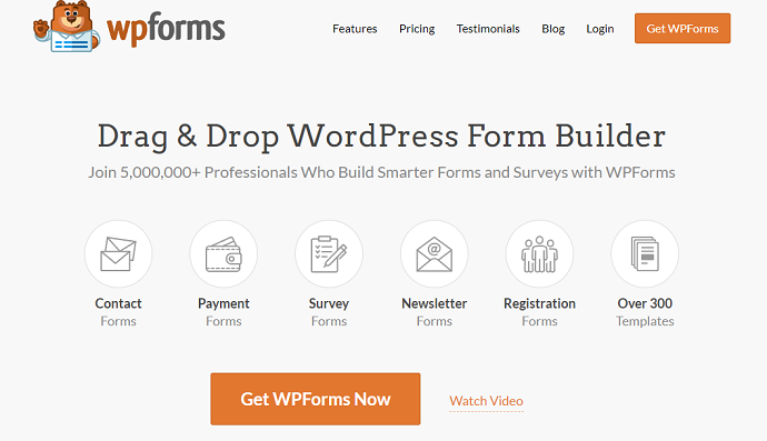 #3 WPForms - An Alternative Form Builder Based Approach For Pricey Donor Management WordPress Plugins