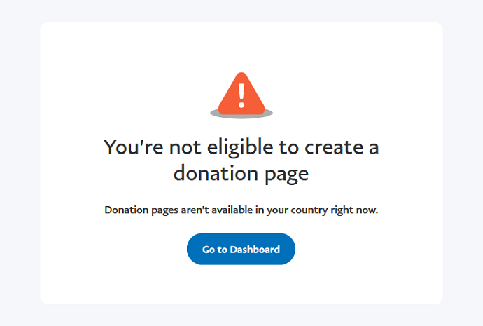 Click here to check whether PayPal donate button (API) is available in your country or not