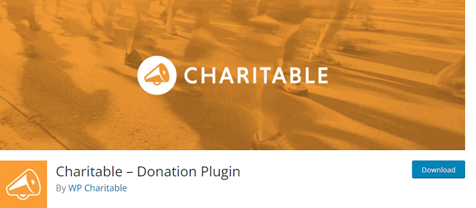 Method 3 Using Charitable Free WordPress Plugin