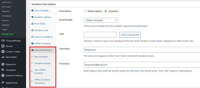 Step 17 Configure Email Notifications