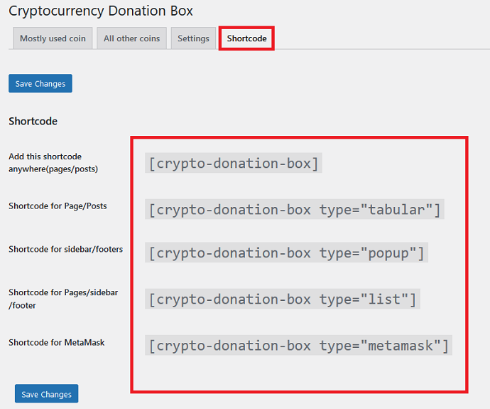 Step 4 Add a Crypto Donate Button on WordPress