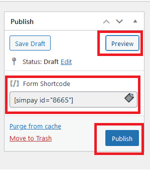 Step 5 Preview & Add a Stripe Donate Button to WordPress