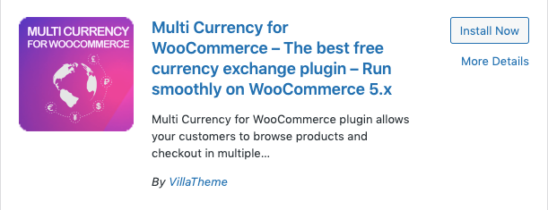 5. Multi Currency for WooCommerce